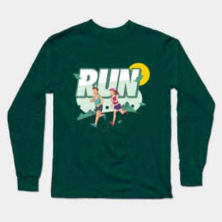 RUN AND FUN Long Sleeve T-Shirt